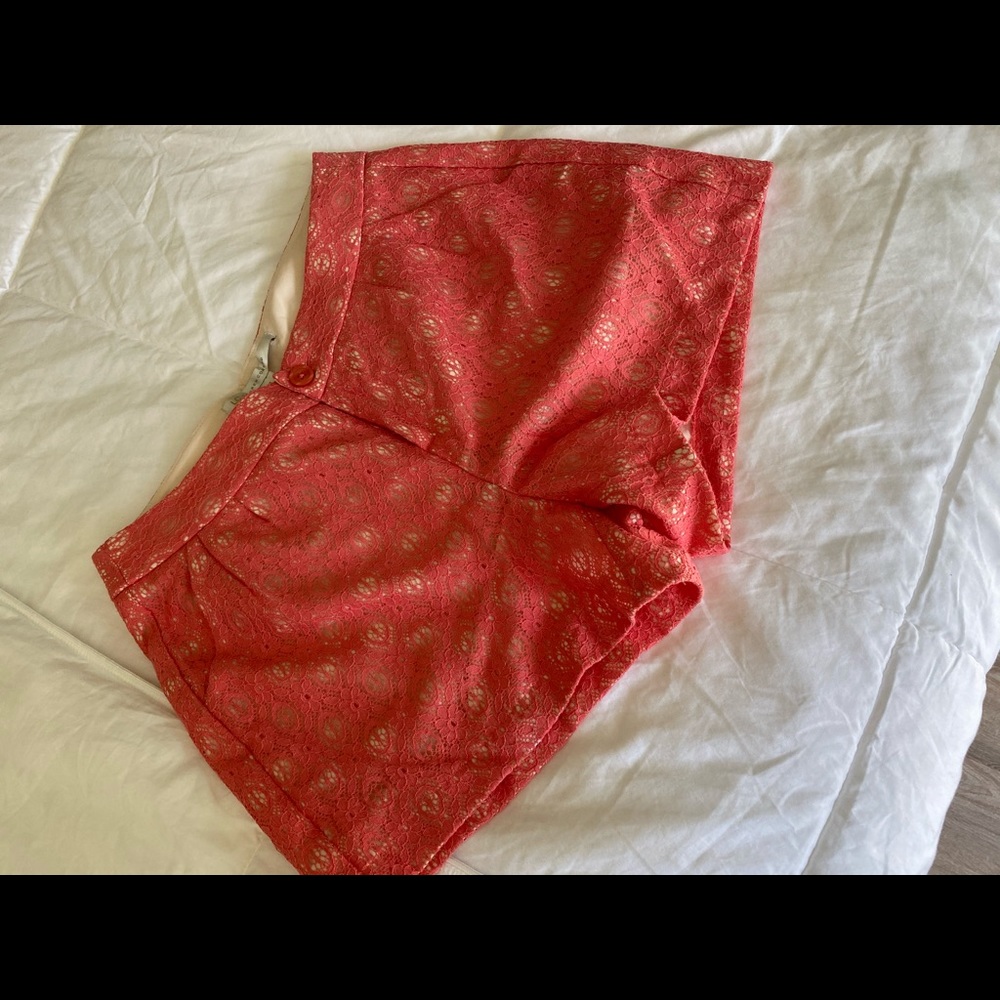 Lace shorts